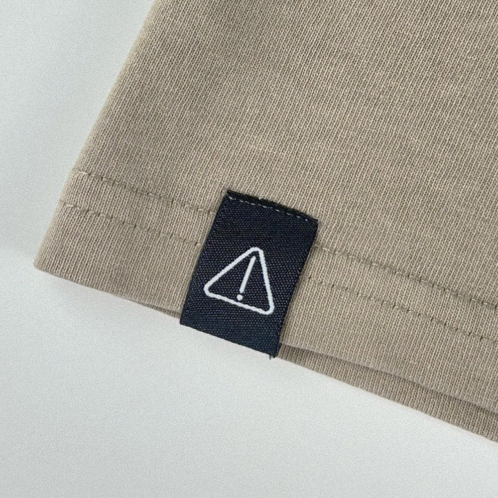 Embroidered Logo Oversized T-Shirt