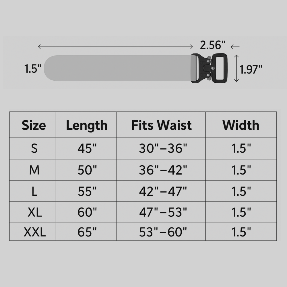Disorder Buckle Belt