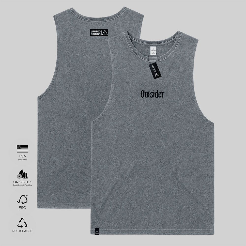 Outsider Vintage-Washed Barnard Tank