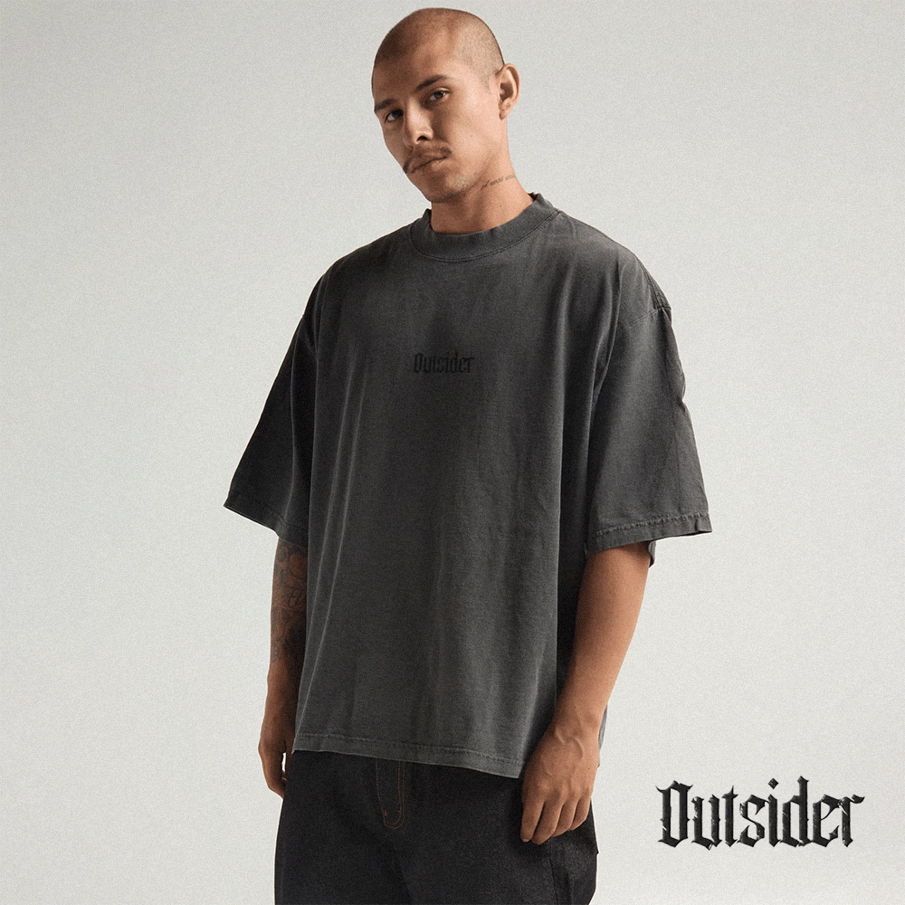 Outsider Vintage-Washed Drop-Shoulder T-Shirt
