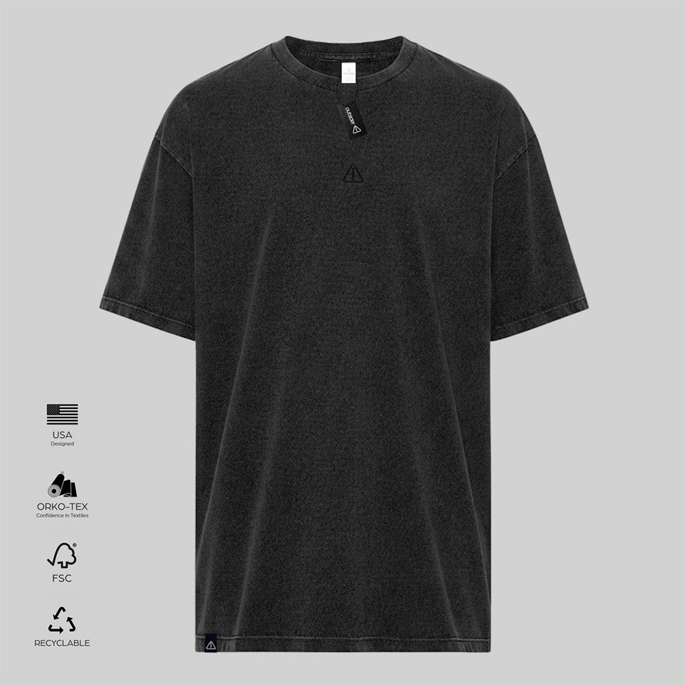 Embroidered Logo Oversized T-Shirt
