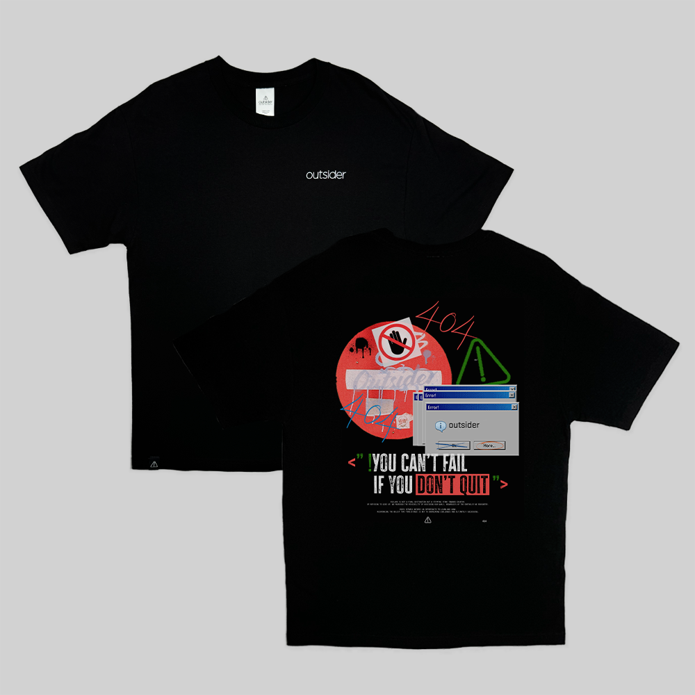 Error 404 T-Shirt (Black)