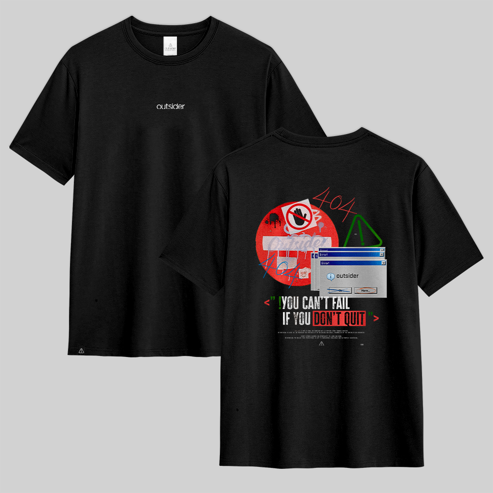 Error 404 T-Shirt (Black)