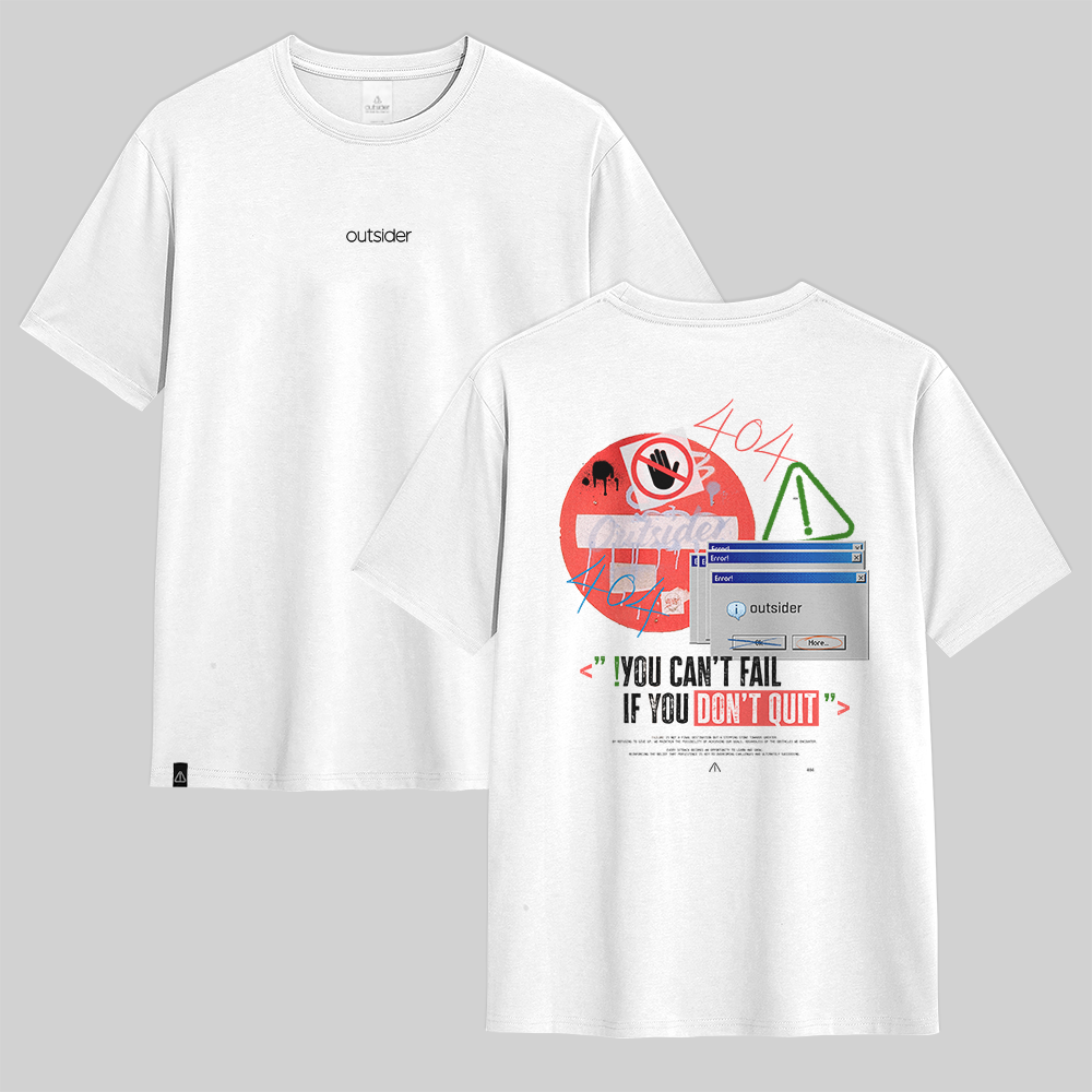 Error 404 T-Shirt (White)