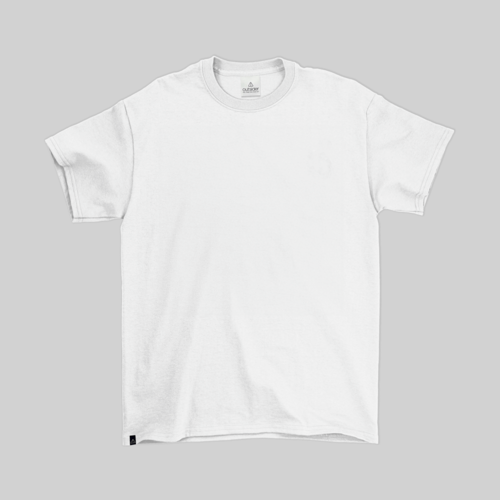 Fearless T-Shirt - Organic Cotton (Solid White)