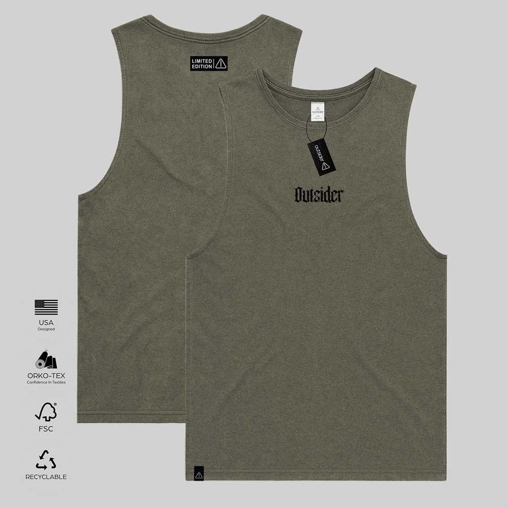 Outsider Vintage-Washed Barnard Tank