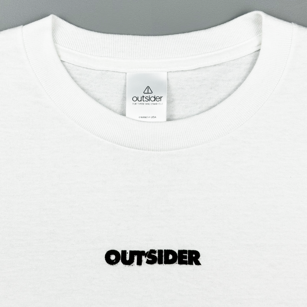 Out/sider T-Shirt (White)