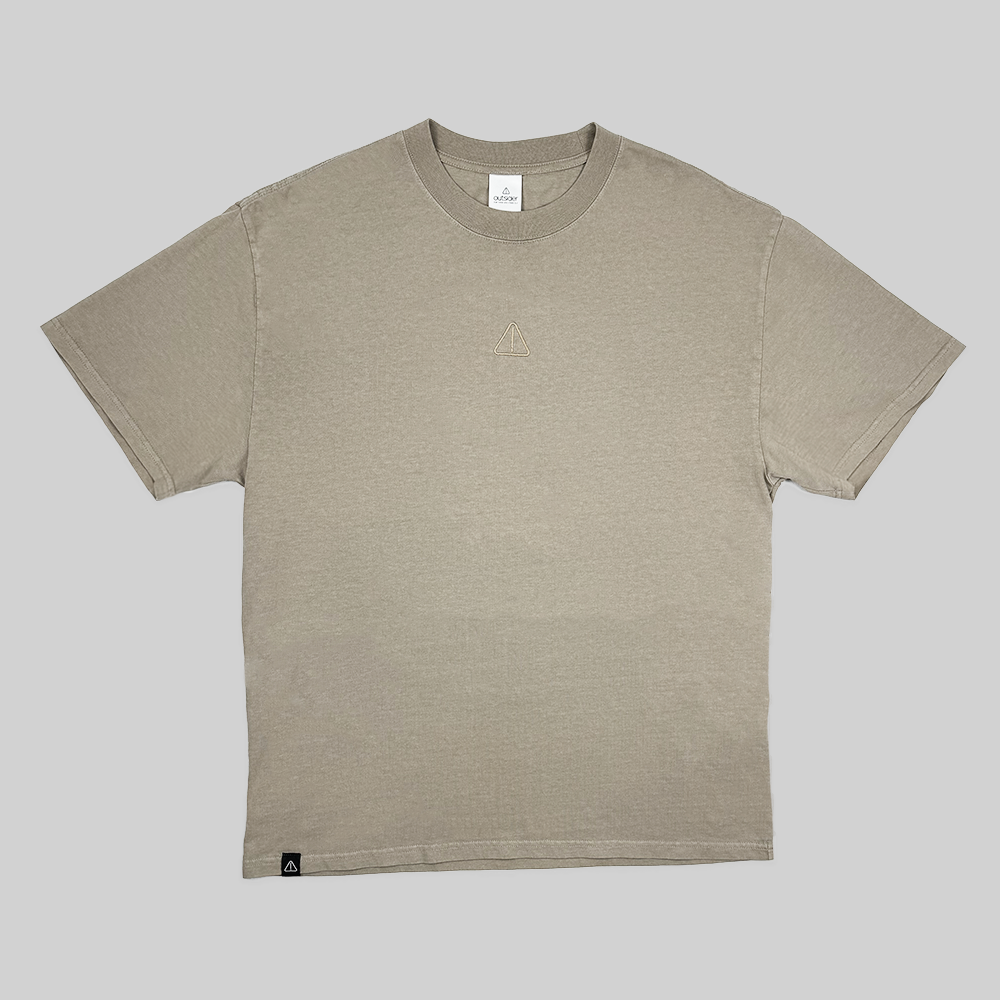 Outsider Oversized T-Shirt (Khaki)