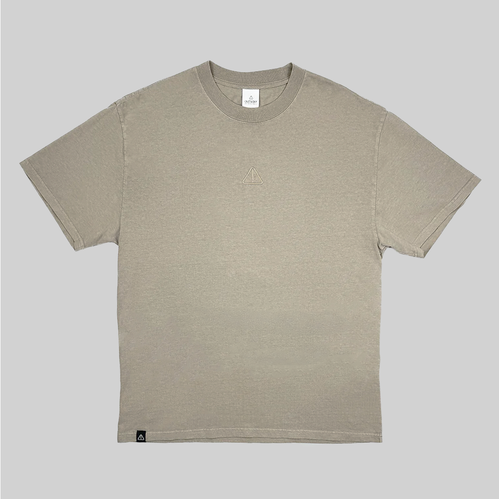 Outsider Oversized T-Shirt (Khaki)