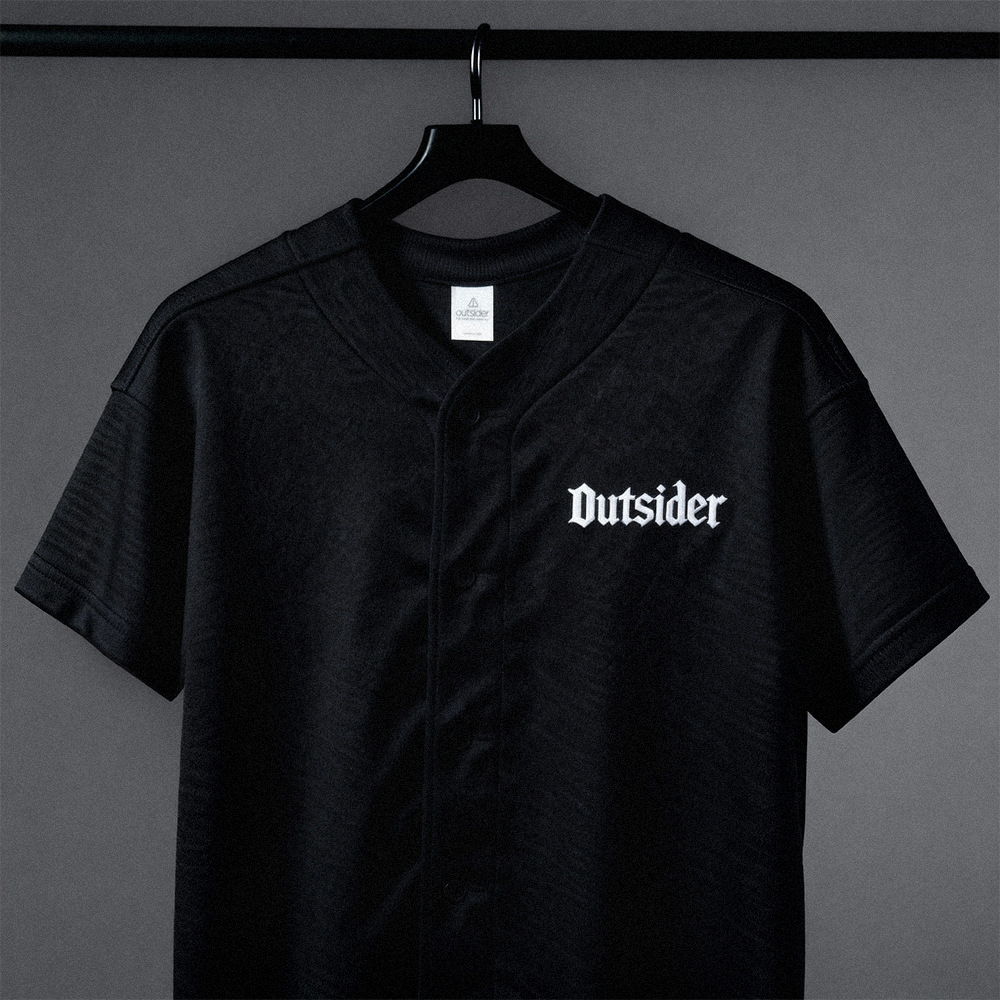 Outsider Heavy Baseball Jersey [Embroidered]