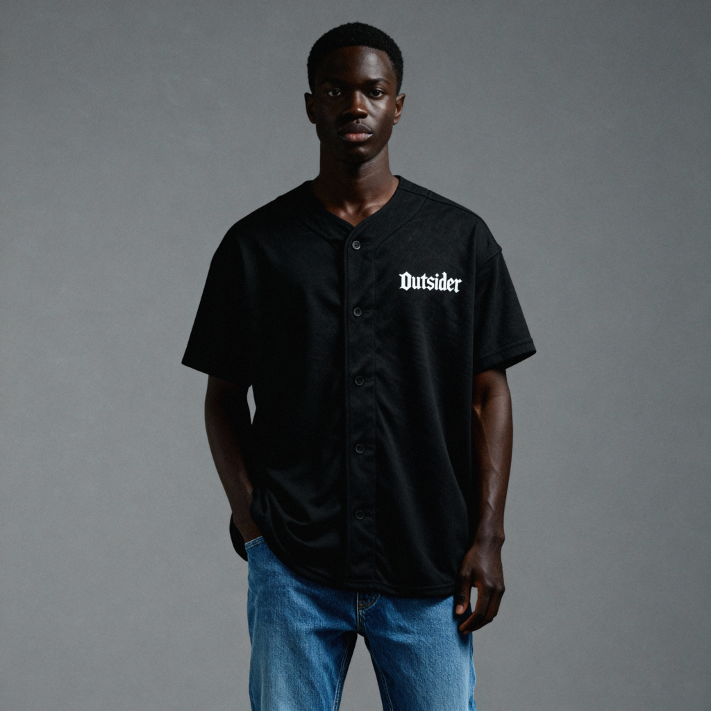 Outsider Heavy Baseball Jersey [Embroidered]