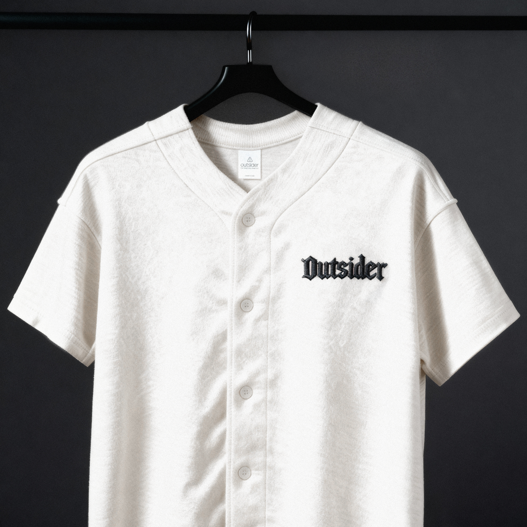 Outsider Heavy Baseball Jersey [Embroidered]