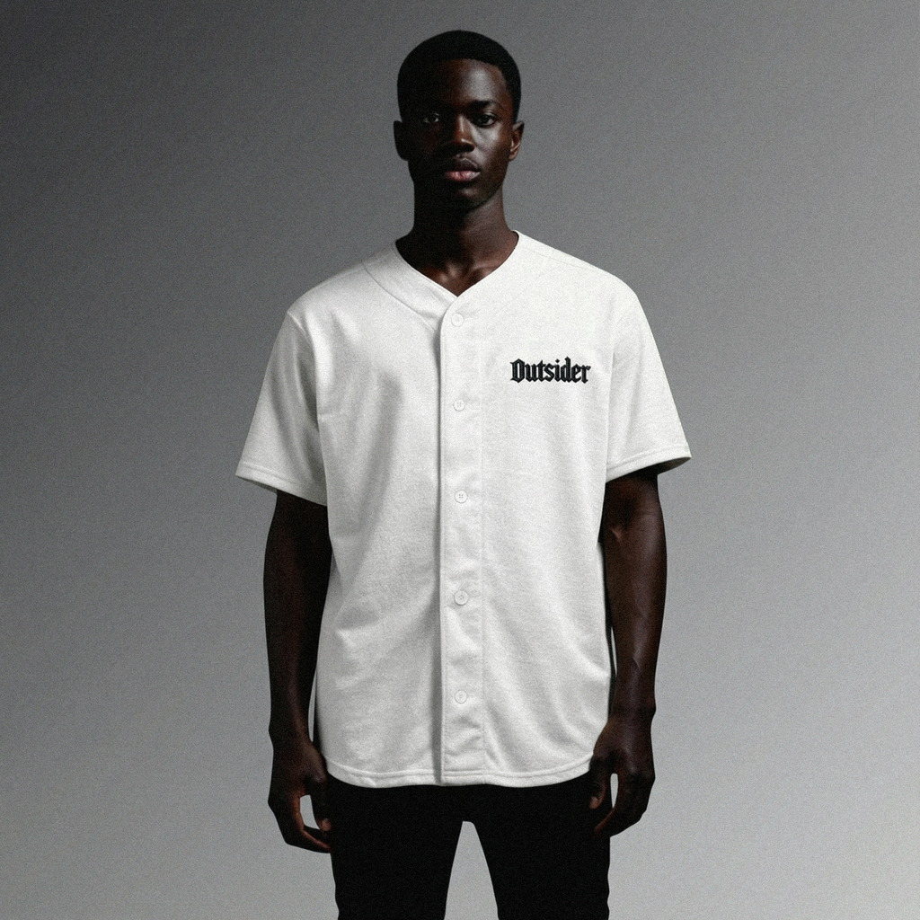 Outsider Heavy Baseball Jersey [Embroidered]