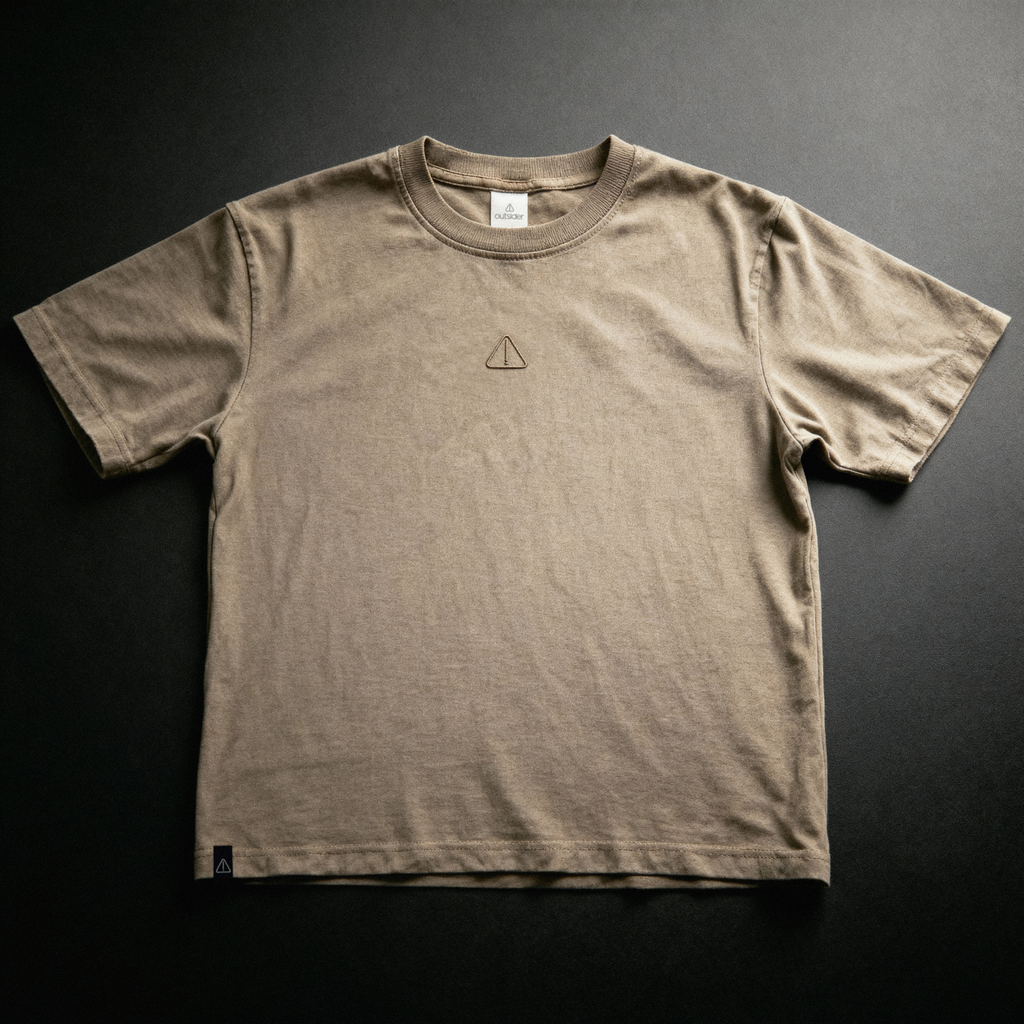 Outsider Oversized T-Shirt [Embroidered]